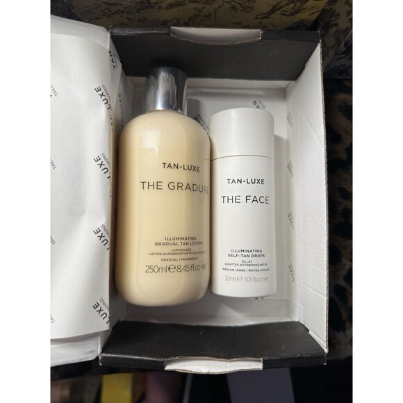 Tan-Luxe Tailor-Made Tanning The Body & The face tanning kit /BNIB